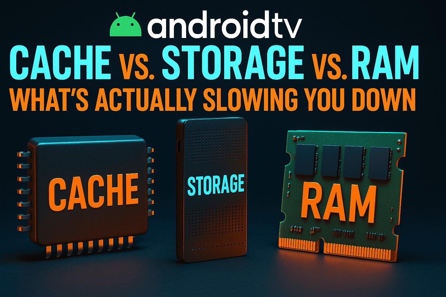 Android TV Cache vs. Storage vs. RAM: What’s Actually Slowing You Down