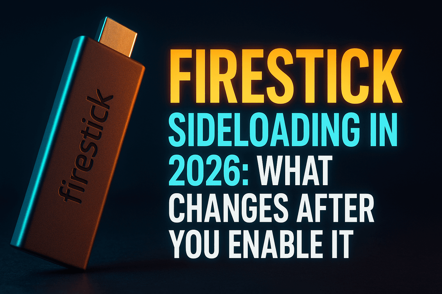 Firestick Sideloading in 2026: What Changes After You Enable It