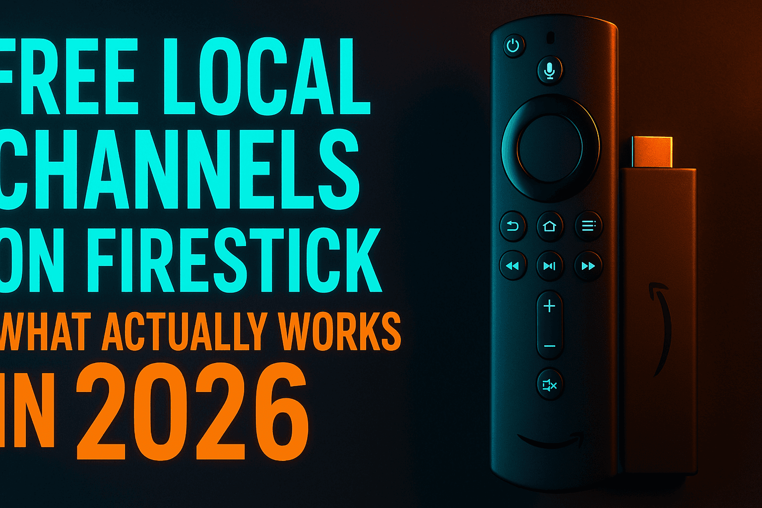 Free Local Channels on Firestick: What Actually Works in 2026