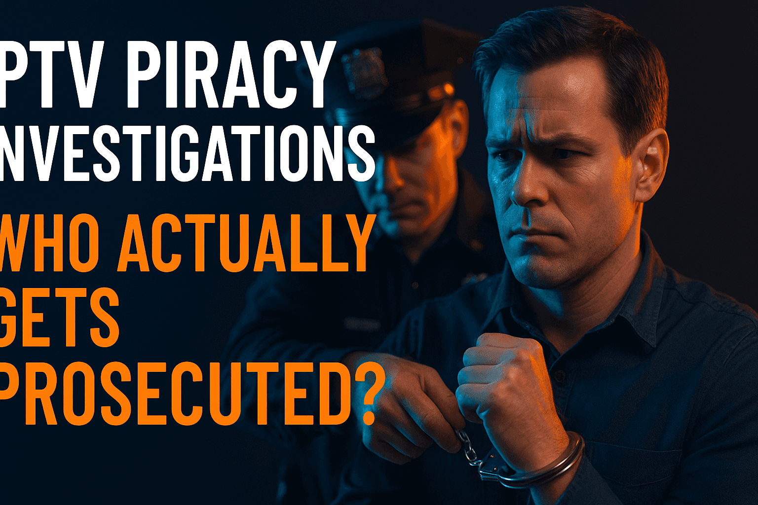 IPTV Piracy Investigations: Who Actually Gets Prosecuted?